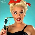 rockabilly hairstyle victory rolls albuqueruqe